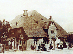 Haus Peters Tetenbüll, Haubarg, Aufnahme von 1886