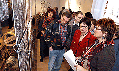 Rosenmuseum Steinfurth, Ausstellung Dornenreich Eröffnung 14.11.2004