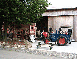Museumshalle Reuters, Einzug der Maschinen