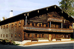 Rottaler Bauernhaus, Geburtshaus des hl. Bruder Konrad (1818) in Parzham, Gemeinde Bad Griesbach
