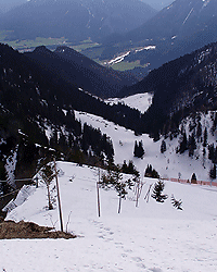 Winterblick vom Gipfel auf Fellnalm, Farnbödenalm und Ruhpolding (23.04.2006) Winterblick vom Gipfel auf Fellnalm, Farnbödenalm und Ruhpolding (23.04.2006)