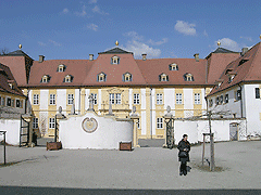 Schloss Oberschwappach, Ansicht von Süden